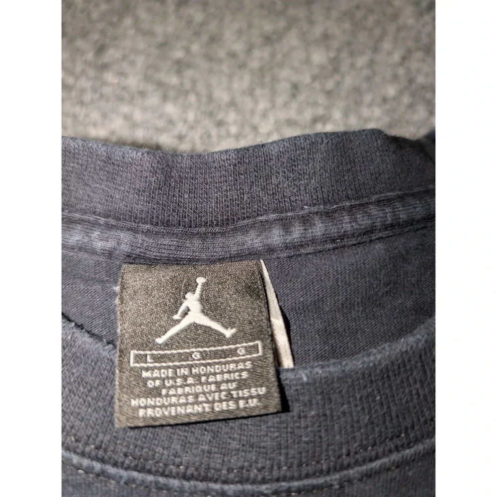 Vintage Jordan Michael Jordan Black Graphic T-shirt Size Large Big Face